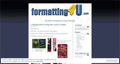 Desktop Screenshot of formatting4u.com